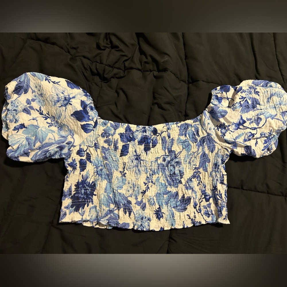 Blue H&M Blouse